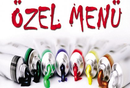 Deri Men&uuml; & &ouml;zel men&uuml;ler