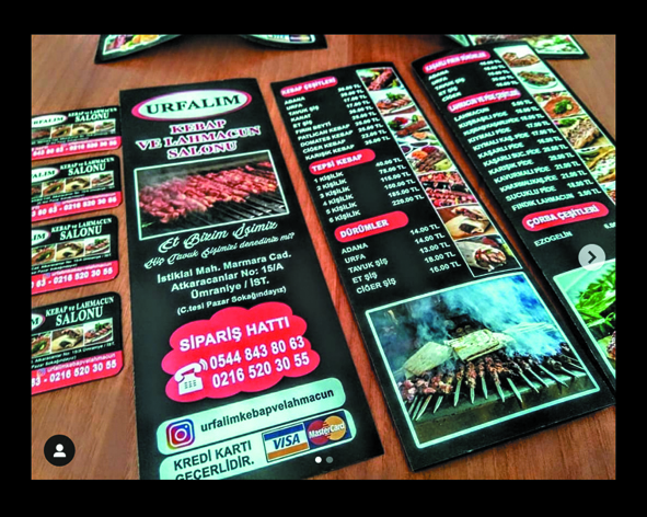 Broş&uuml;r A/4 Ebatında 130 gr. kırımlı Kuşe &Ccedil;ift Y&ouml;n Renkli