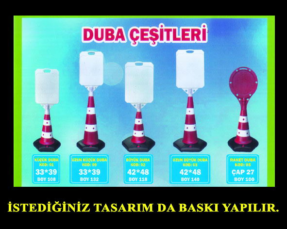 Yelken Bayrak-Damla Bayrak ve Duba &Ccedil;eşitleri